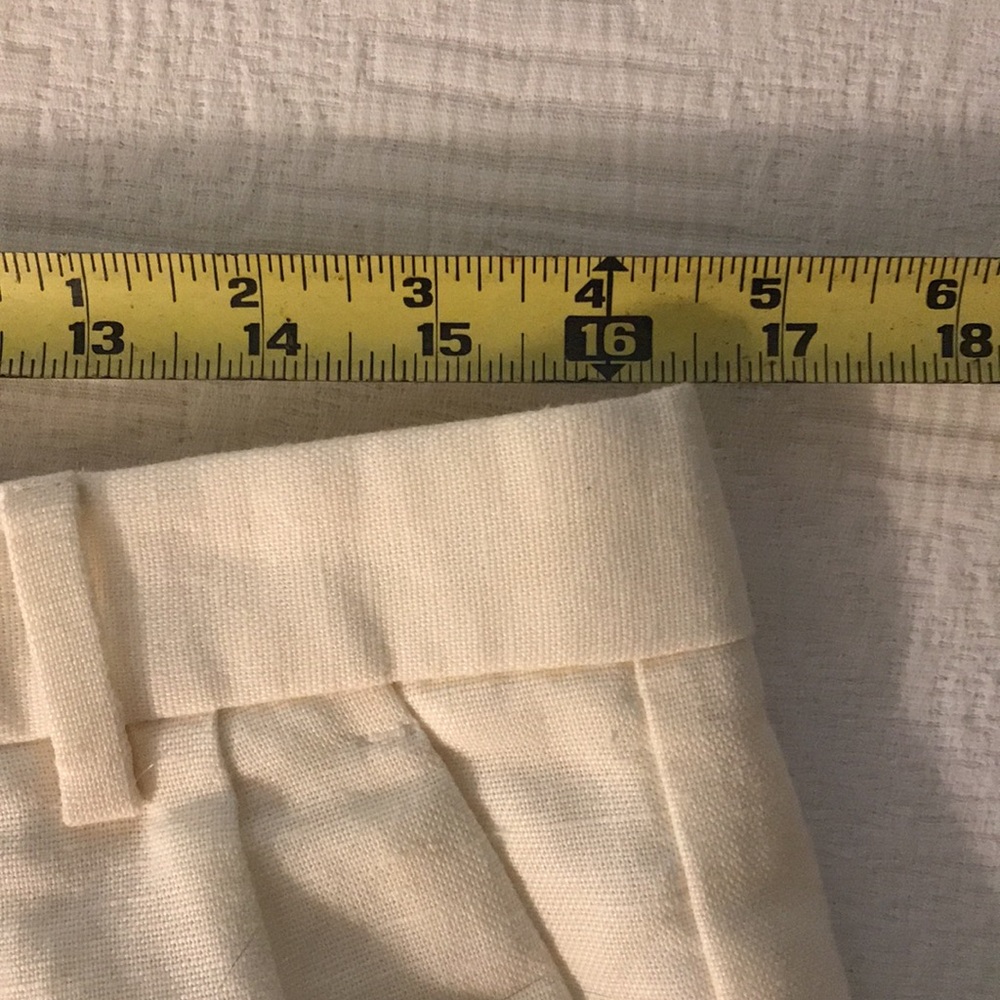 New Dockers Premium Presidio Linen Blend Off White Trouser Pants 33 x 32 - Picture 11 of 14
